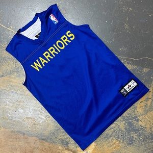Golden State Warriors NBA Reversible Jersey Small Basketball Practice Alleson